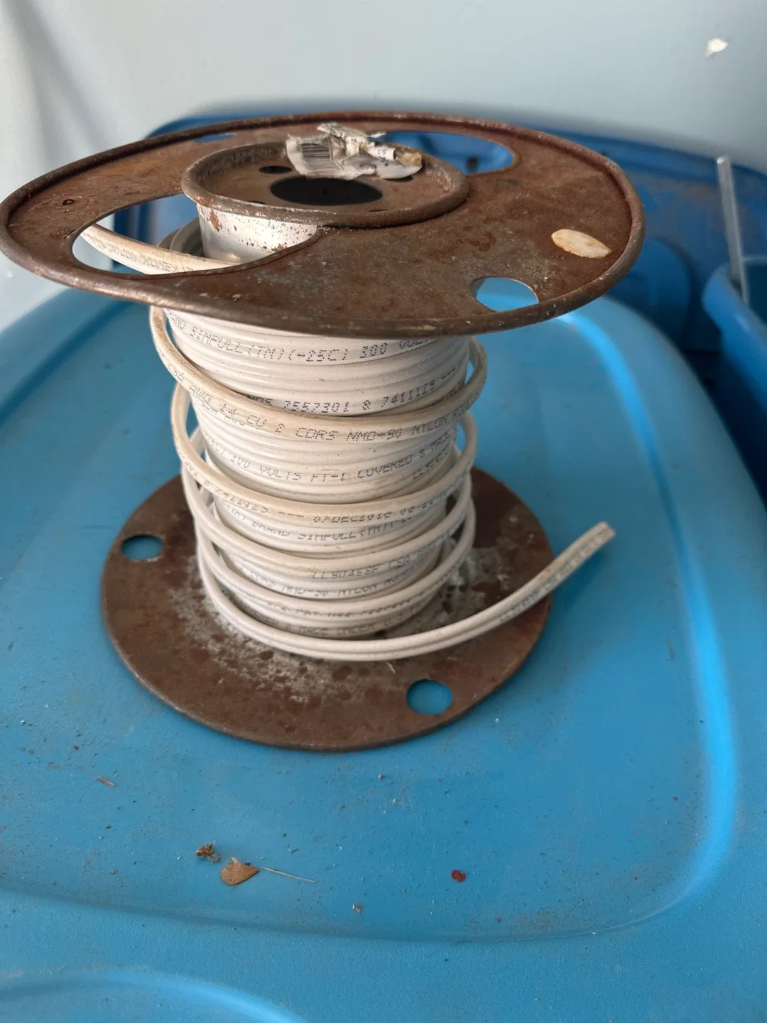 Partial spool 14/2 wire thumbnail