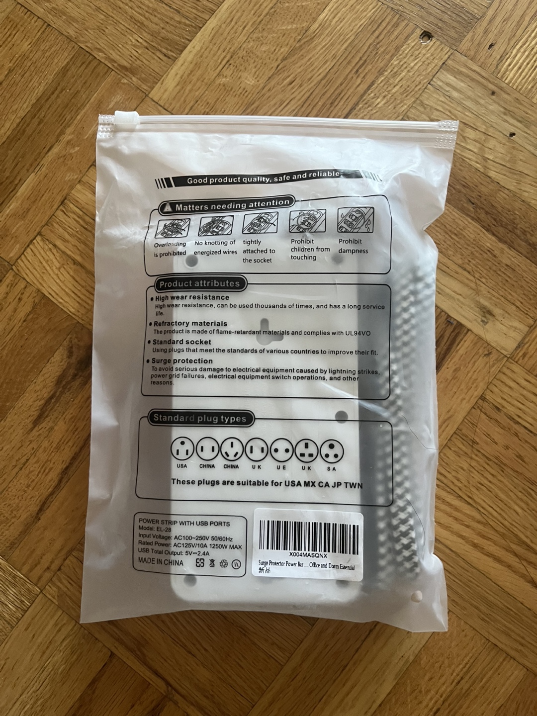 Power Strip with USB Ports - New - photo 4