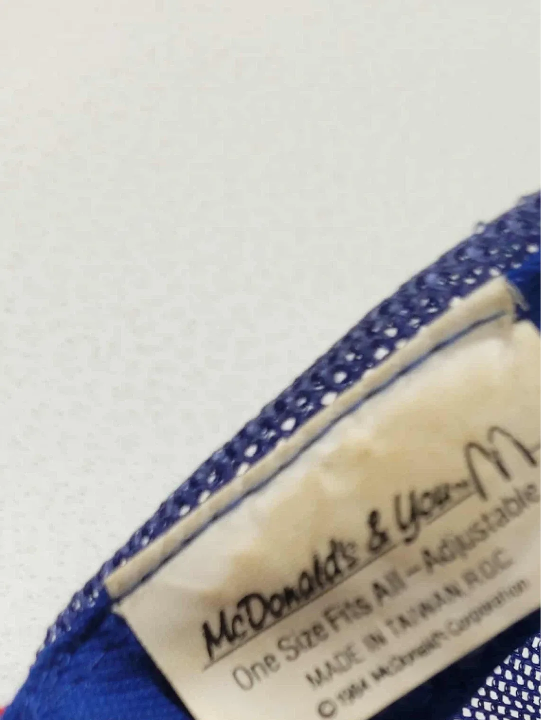 Vintage 1984 McDonald's MLB Chicago Cubs baseball Hat image indicator(3)