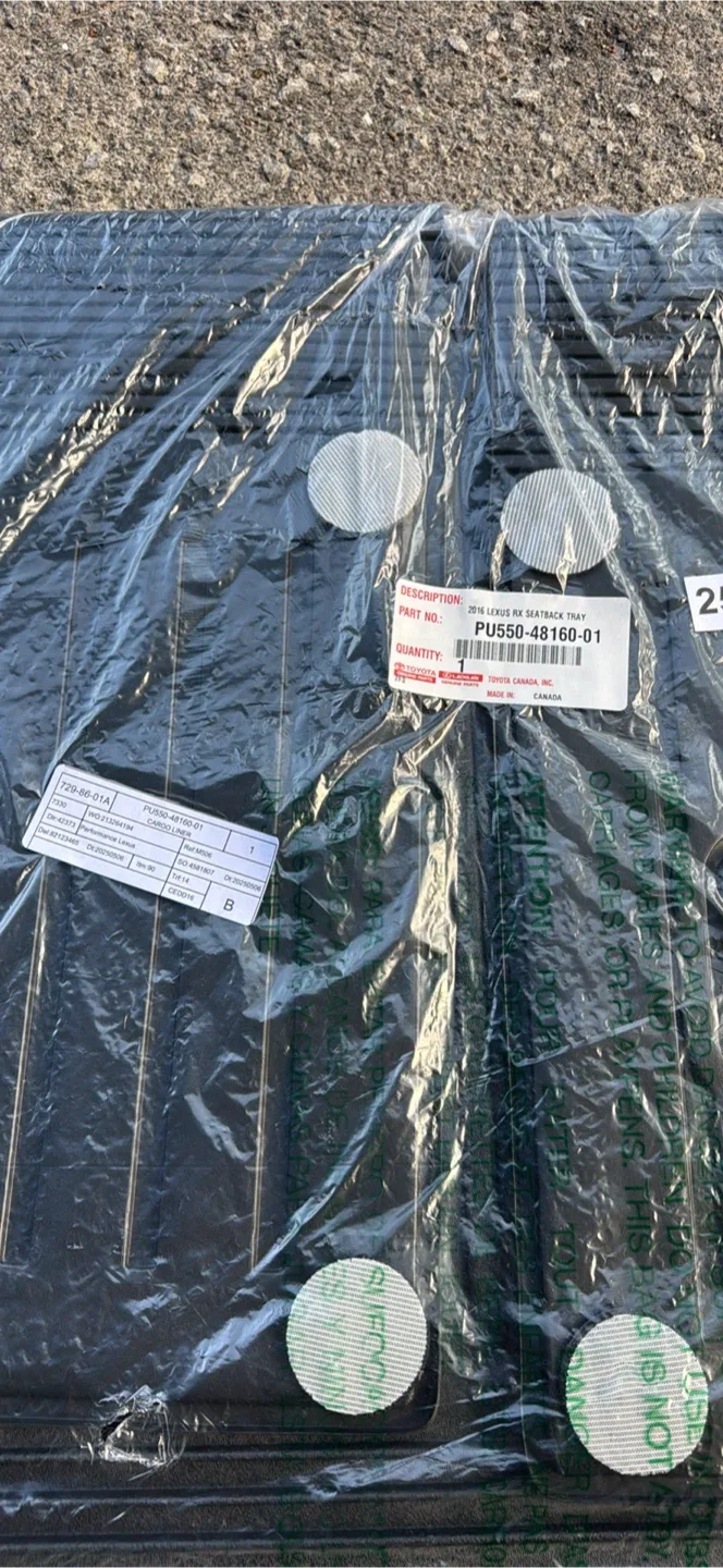 New 2016 Lexus RX Seatback Tray image indicator(3)