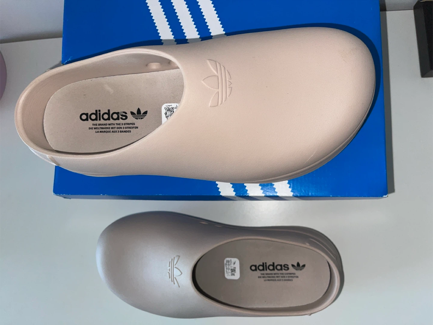 Adidas Adifom Clog Beige, with box - photo 2