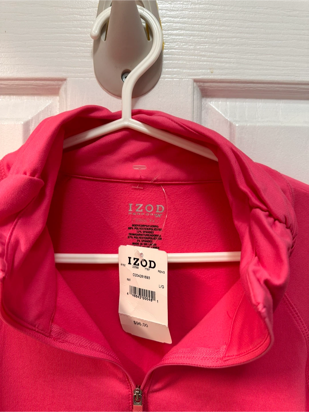 IZOD Pink Pullover - Size Large - photo 2
