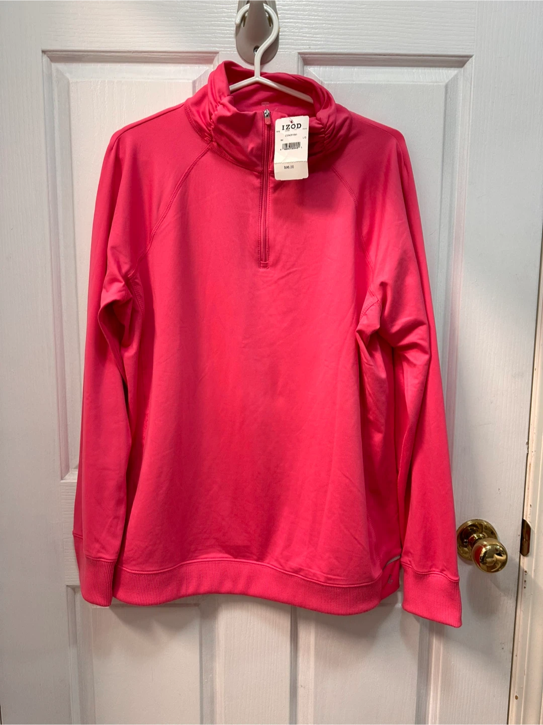 IZOD Pink Pullover - Size Large