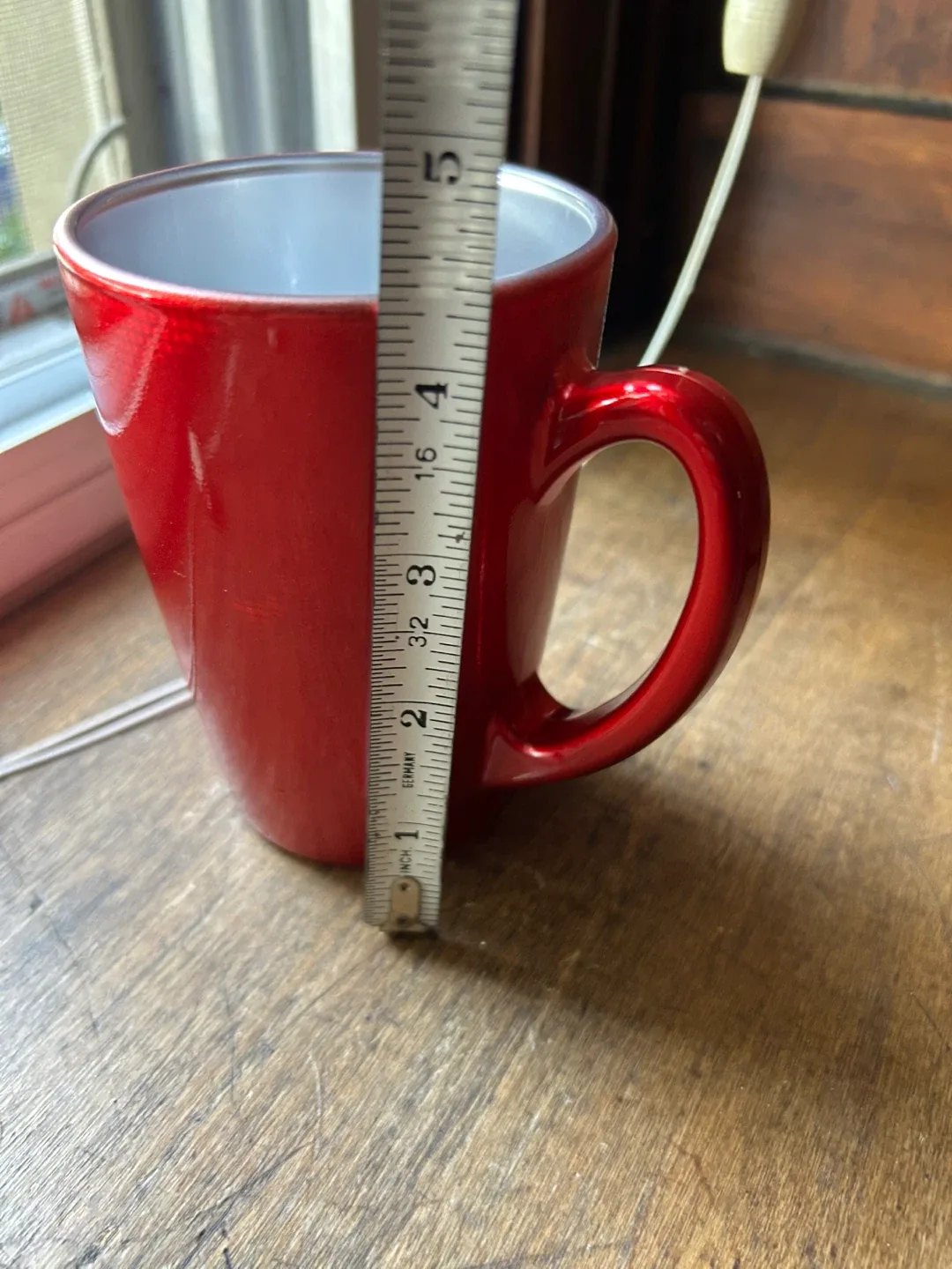 $5  New bright red mug coffee tea cup Honda image indicator(4)