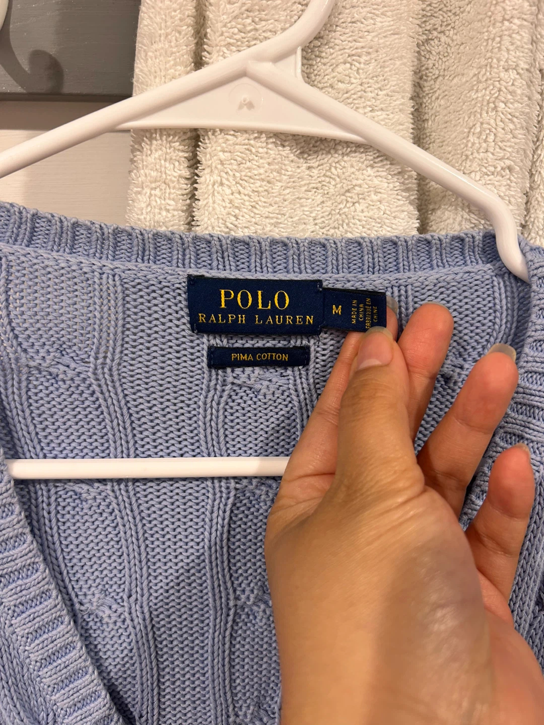 Polo Ralph Lauren Pima Cotton Sweater - Medium - photo 2