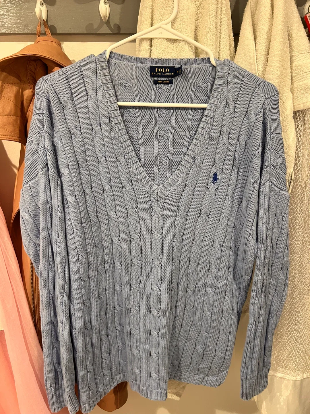 Polo Ralph Lauren Pima Cotton Sweater - Medium thumbnail