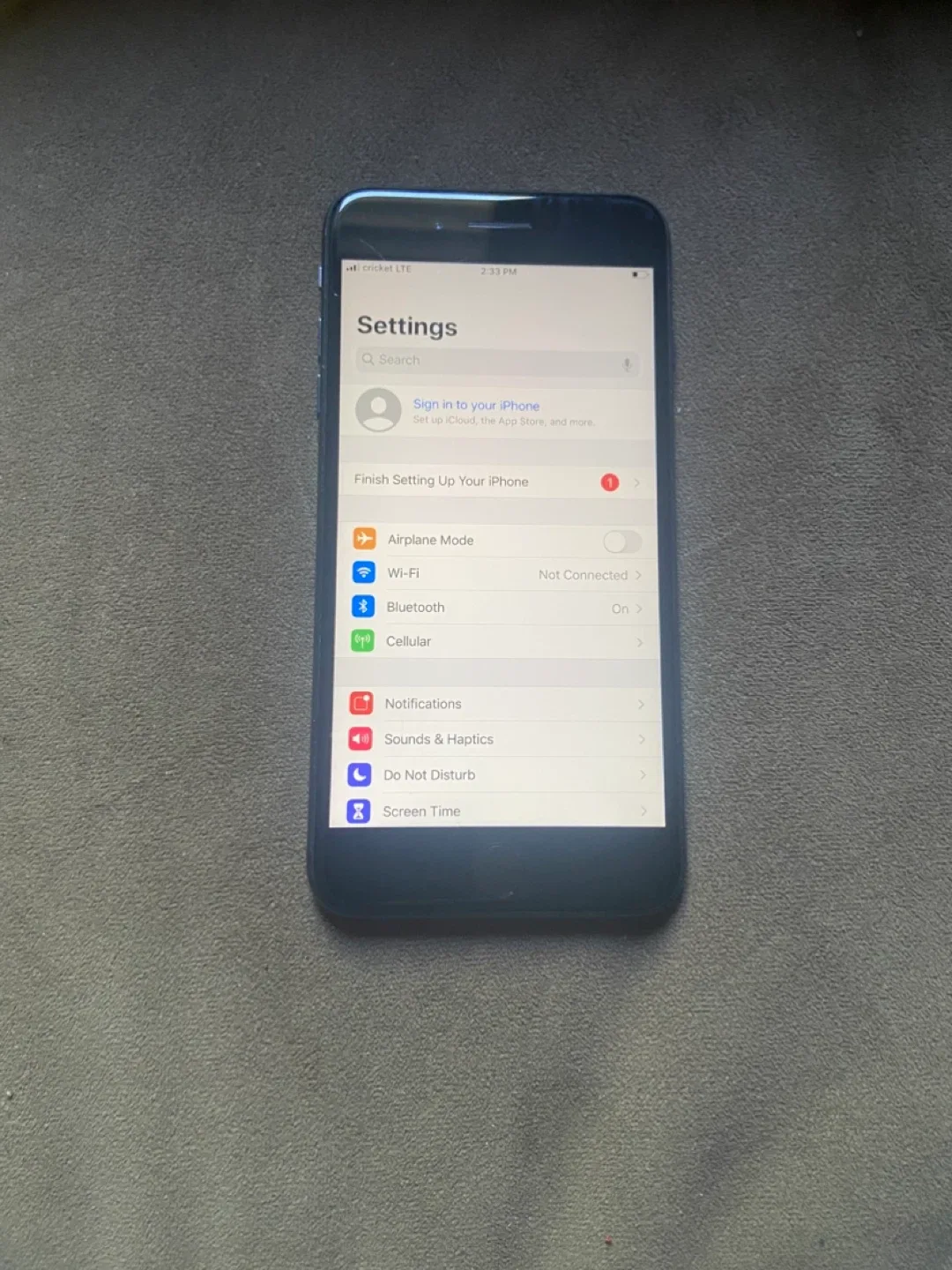 iPhone 7 Plus 128gb Unlocked - Black  Great Condición image indicator(6)