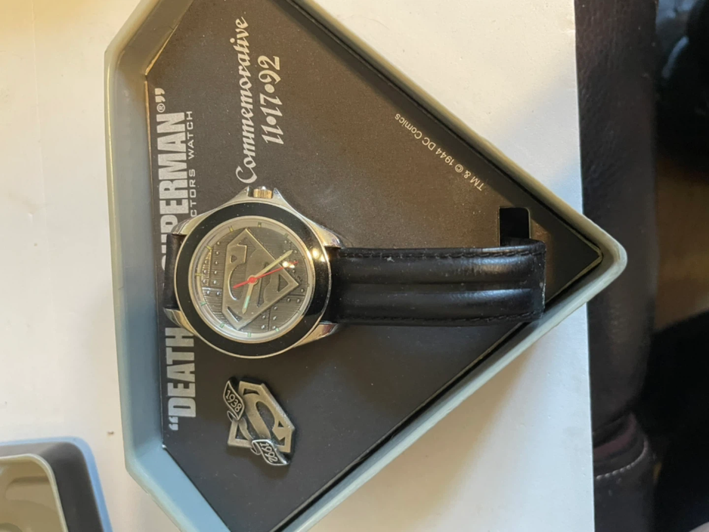 Superman Commemorative Collectors Watch - photo 2