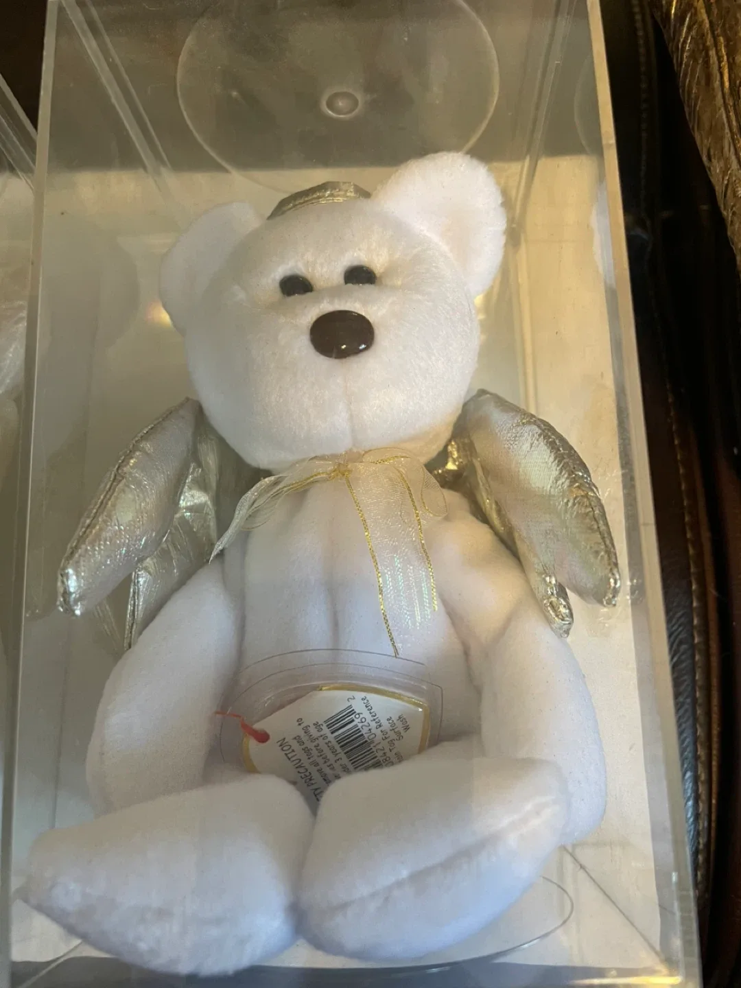 Ty Beanie Baby Angel Bears in Cases image indicator(4)