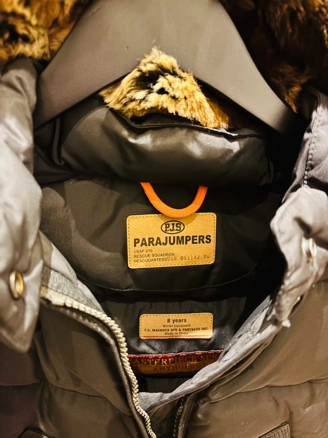 Parajumpers kids-Black Down Parka - Size 8 Years image indicator(3)