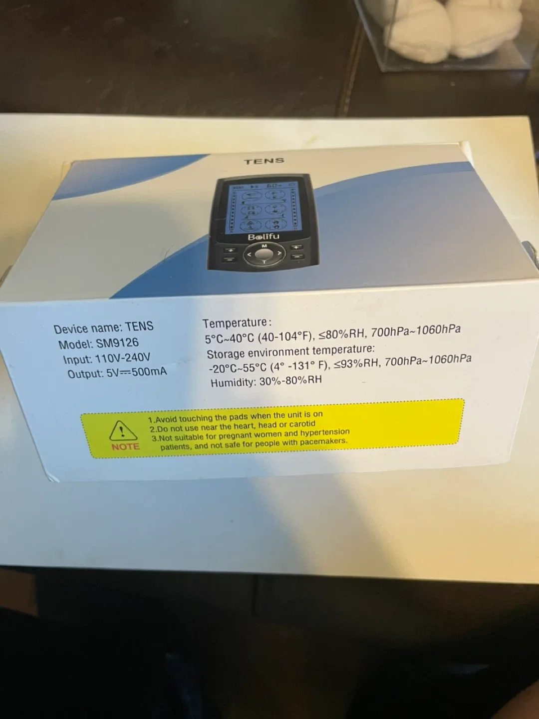 Belifu TENS Unit SM9126 image indicator(2)