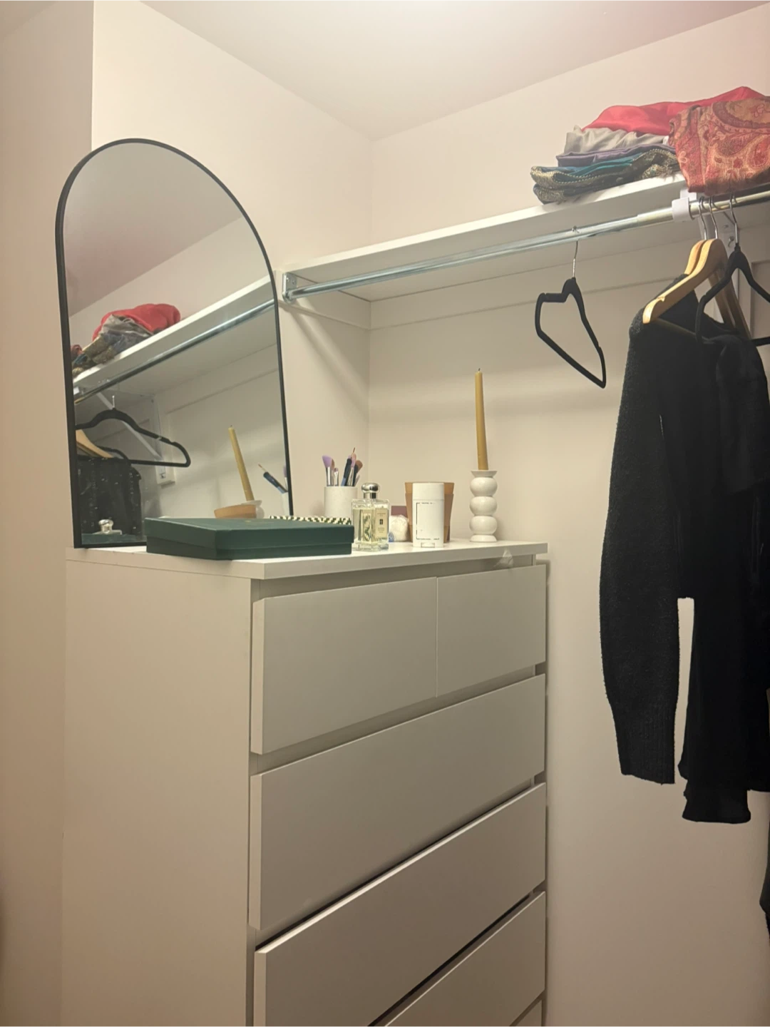White IKEA MALM 5-Drawer Dresser - photo 3