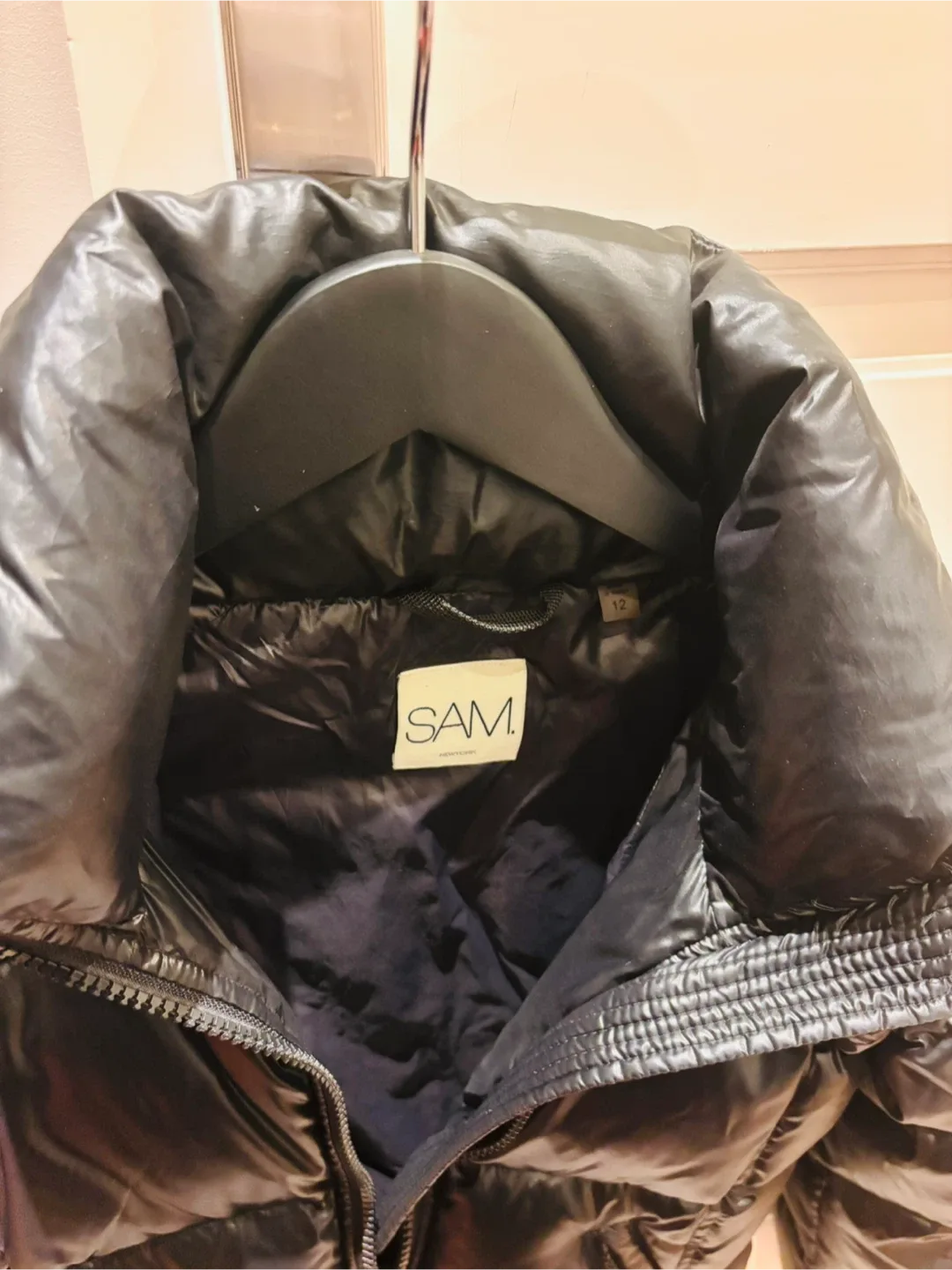 SAM. Original kids Black Puffer Jacket - Size 12 image indicator(2)