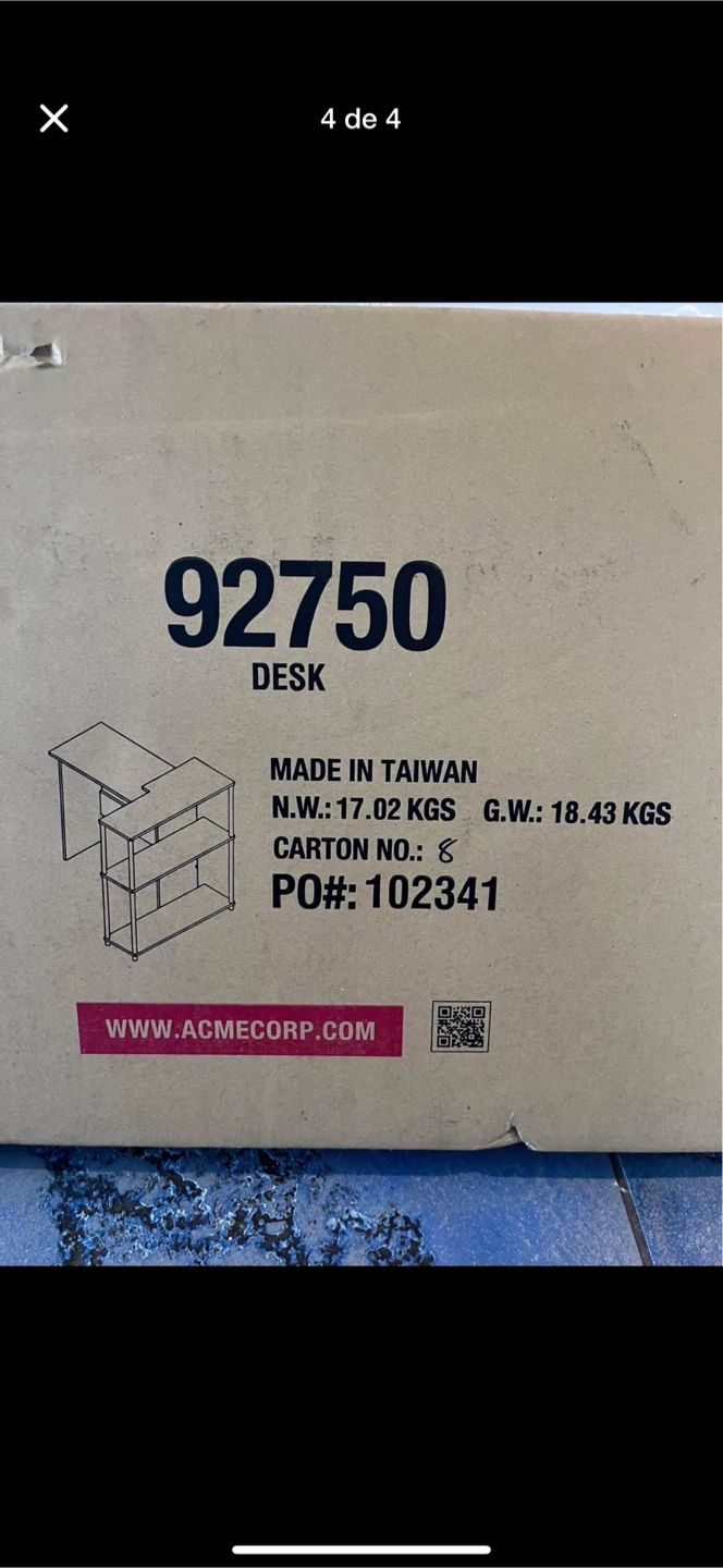 ACME Furniture Desk - Model 92750 (New in Box) - photo 2