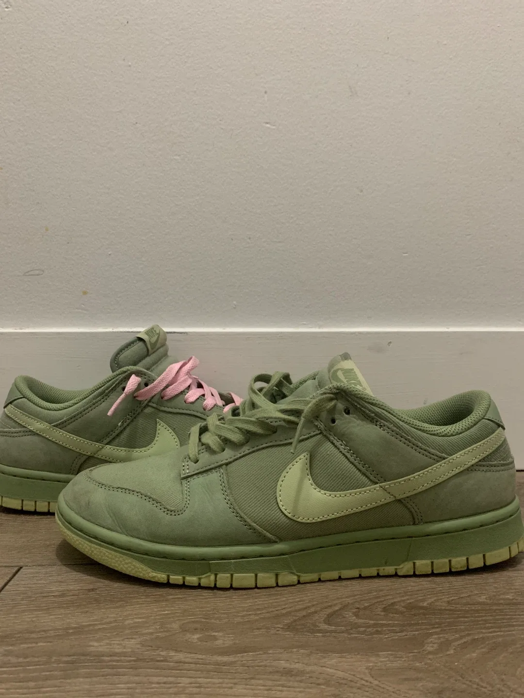 Nike Dunk Low Oil Green Olive Aura thumbnail