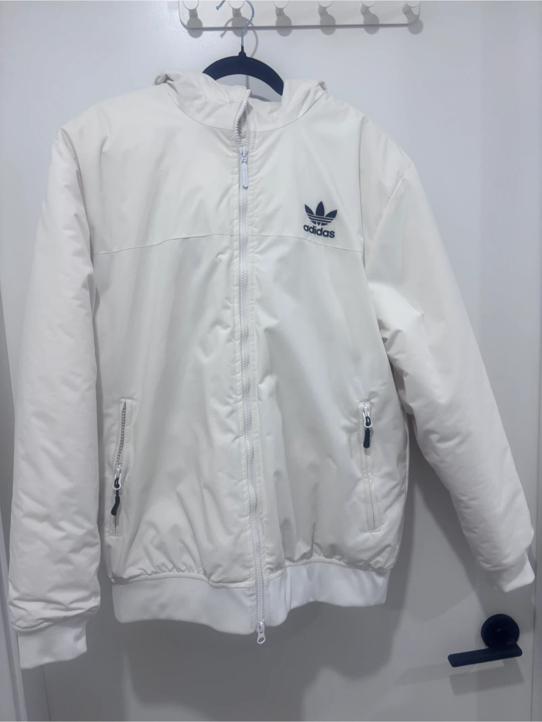Adidas Hooded Jacket - Size L