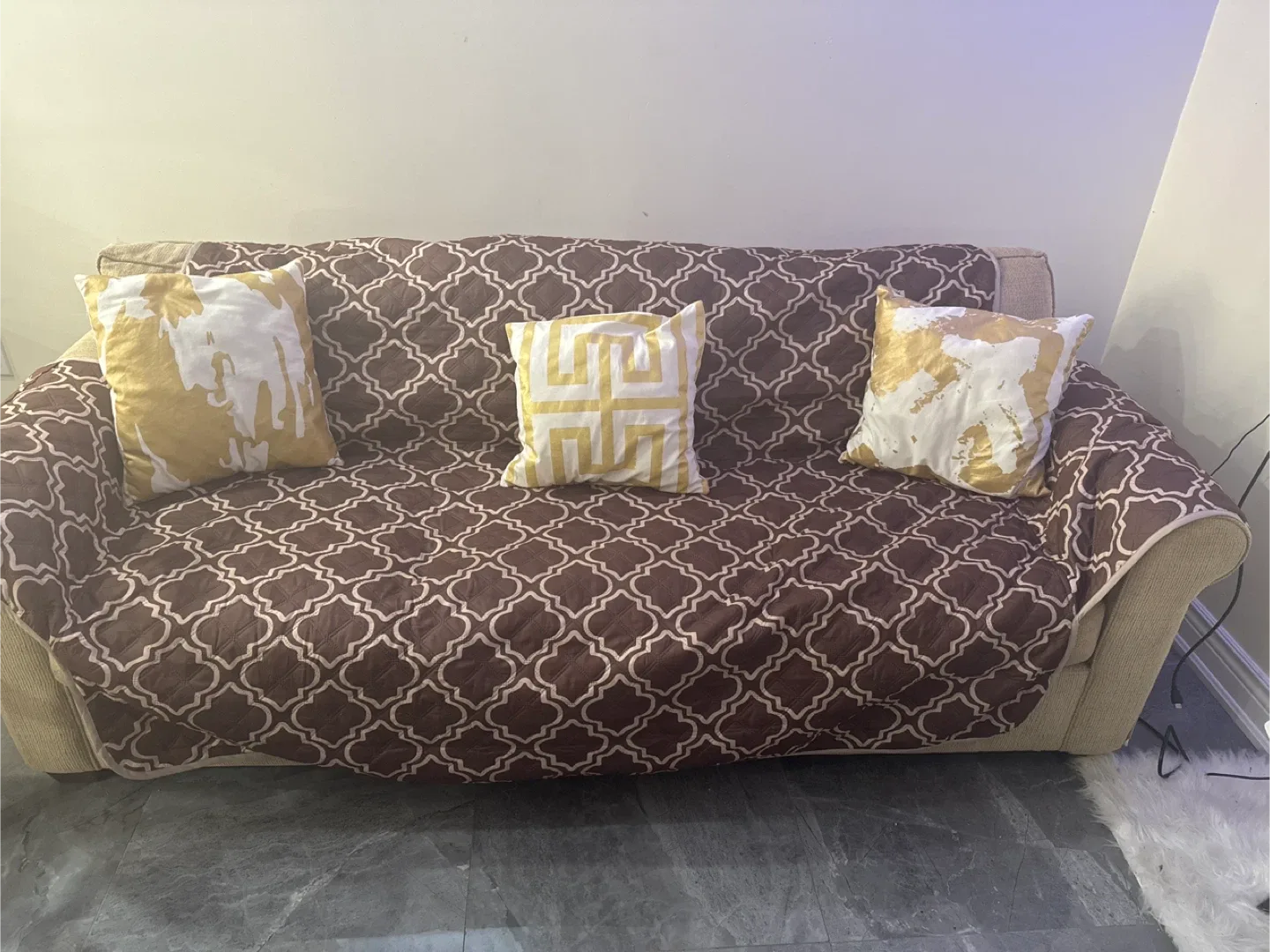 Beige Sofa and Armchair Set image indicator(2)
