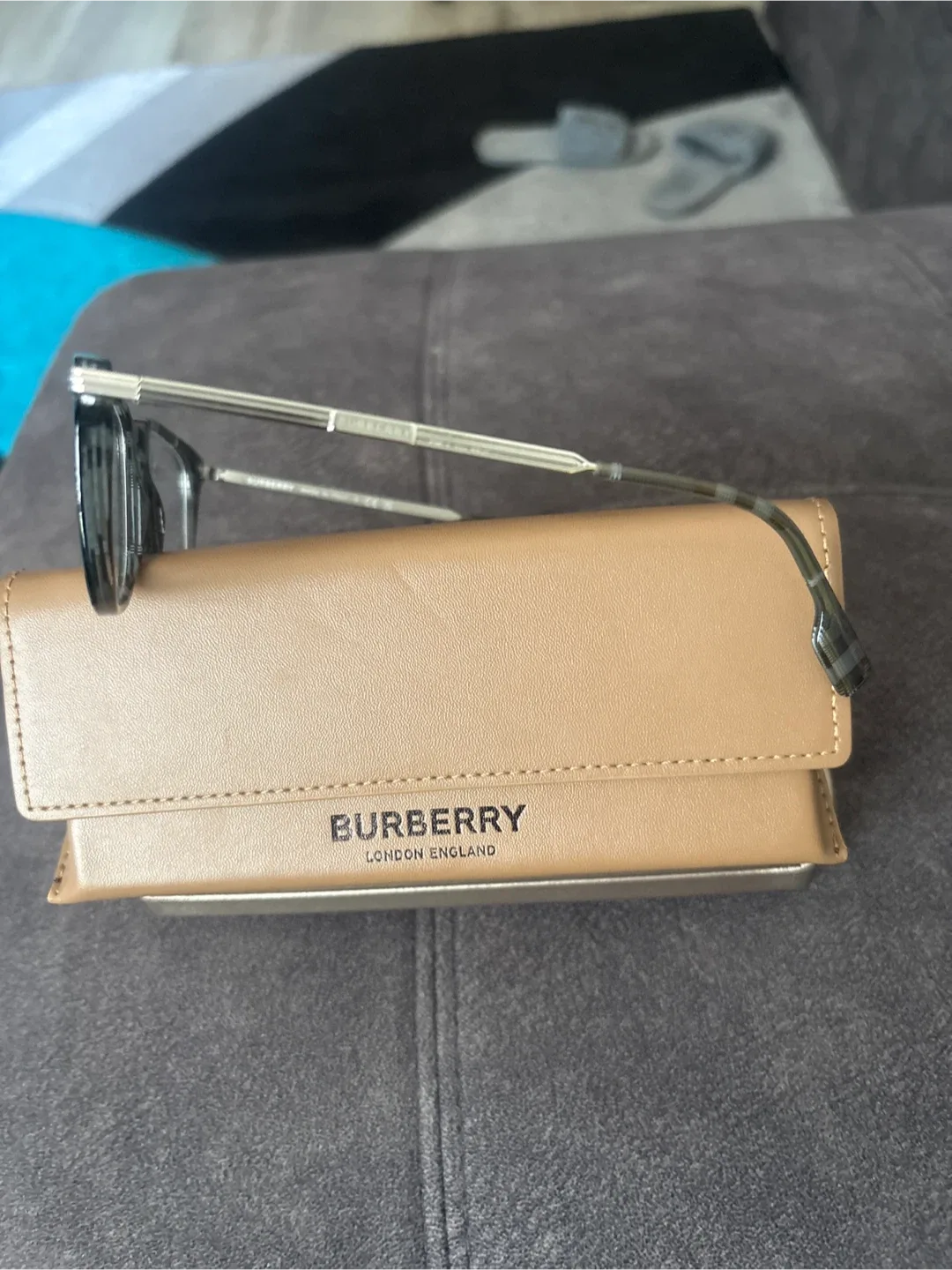 Burberry Eyeglasses B 2369 3829 54020 145 with Case image indicator(2)