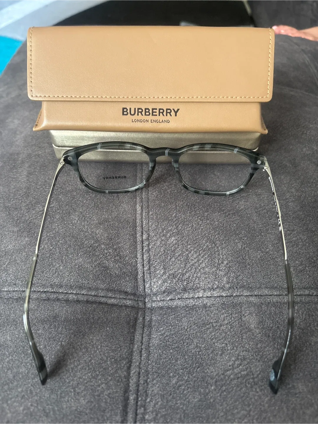 Burberry Eyeglasses B 2369 3829 54020 145 with Case image indicator(3)