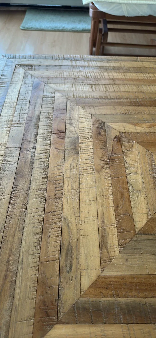 Structube teak Wood Coffee Table image indicator(3)