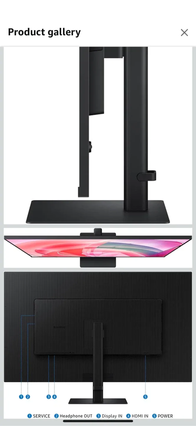 Samsung ViewFinity S7 27" Monitor image indicator(2)