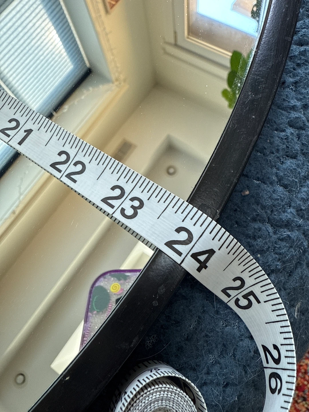 Round Mirror - 24 inch diameter - photo 2
