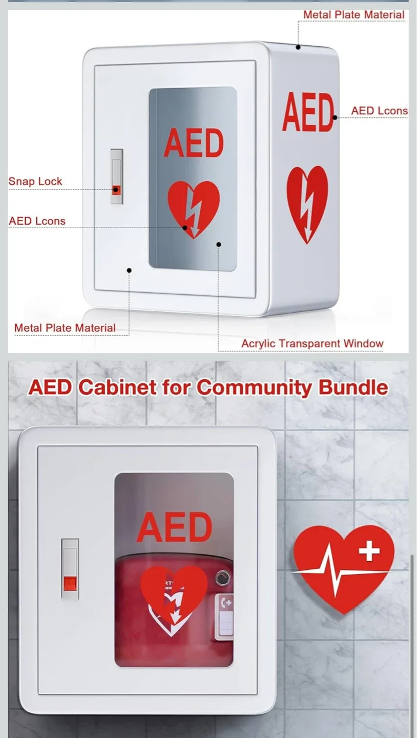 Wall Mounted AED Cabinet for All AED image indicator(6)