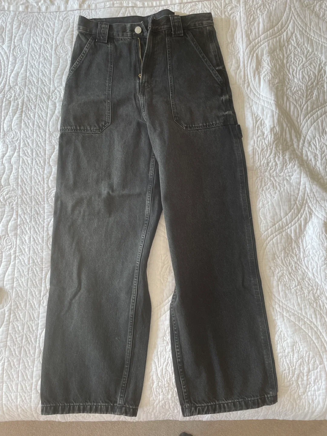 H&M Baggy Fit Black Jeans image indicator(2)