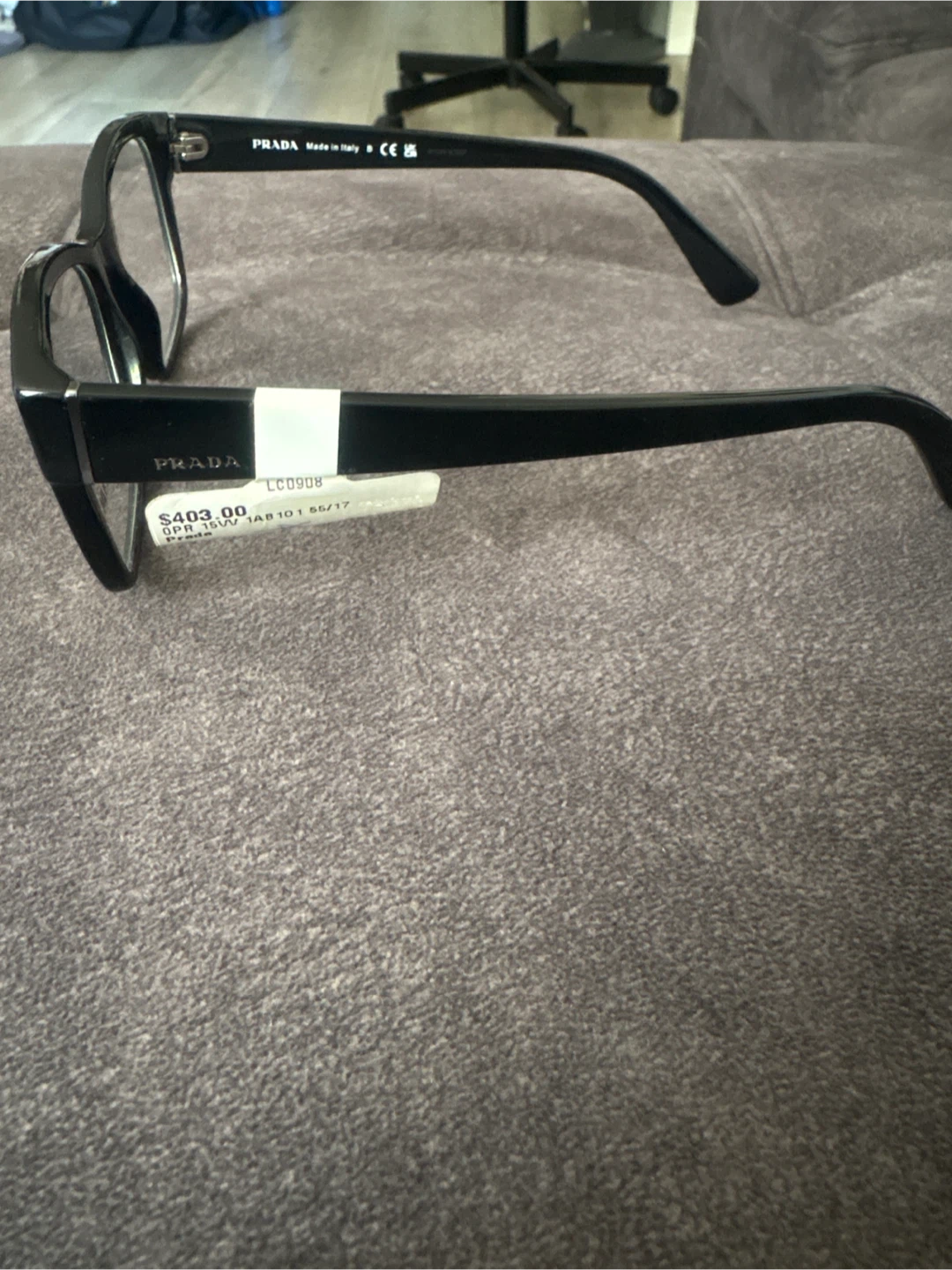 Prada Eyeglasses VPR 10U Black - photo 2