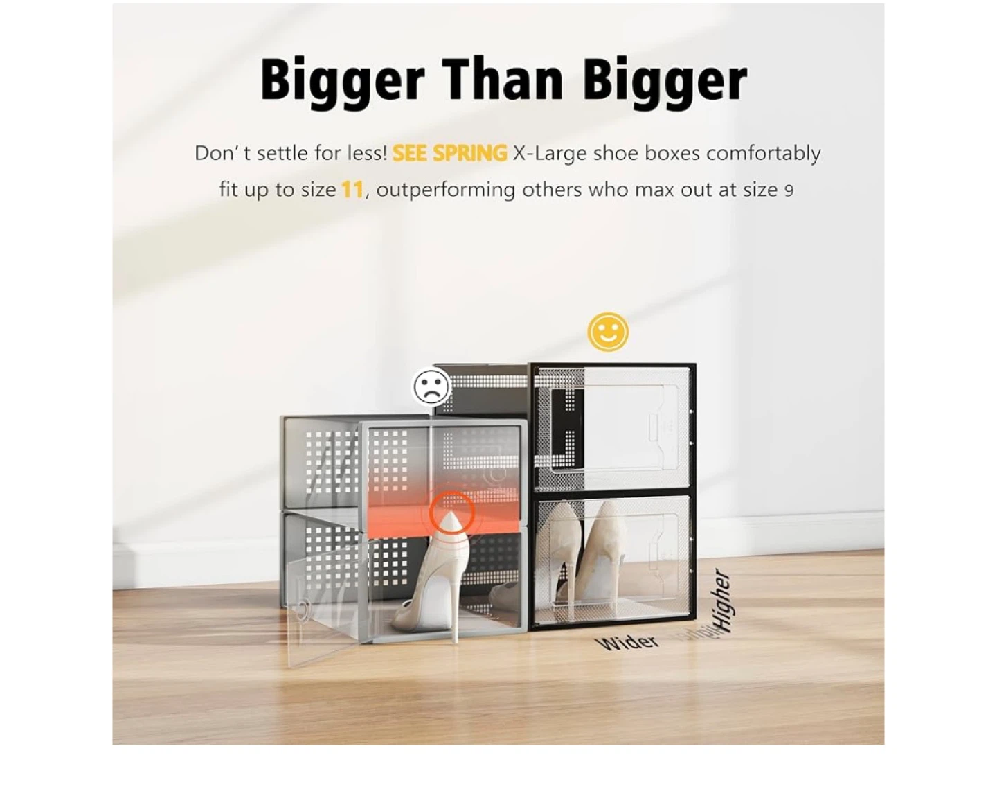 X-Large Shoe Boxes - Fits up to US 11 - photo 3