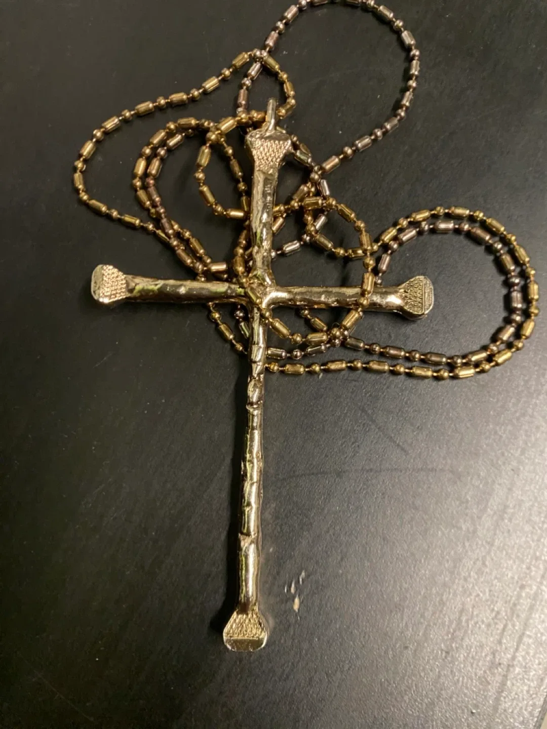 Large LOW LUV Cross Pendant Necklace thumbnail