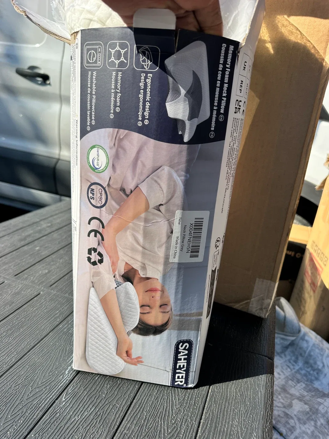 SAHEYER Cervical Neck Pillow, 2 in 1 Support image indicator(6)