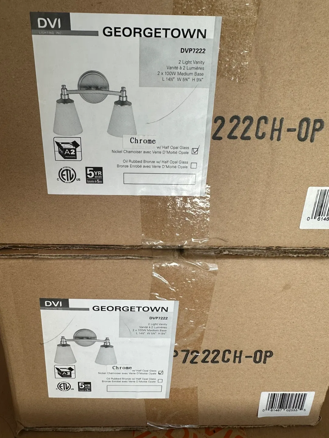 Georgetown Vanity Light Fixture image indicator(3)