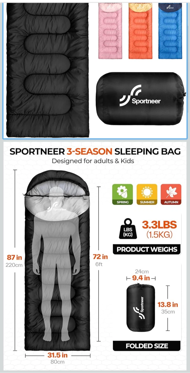 Camping Gear Bundle: First Aid, Sleeping Bag & More! - photo 2
