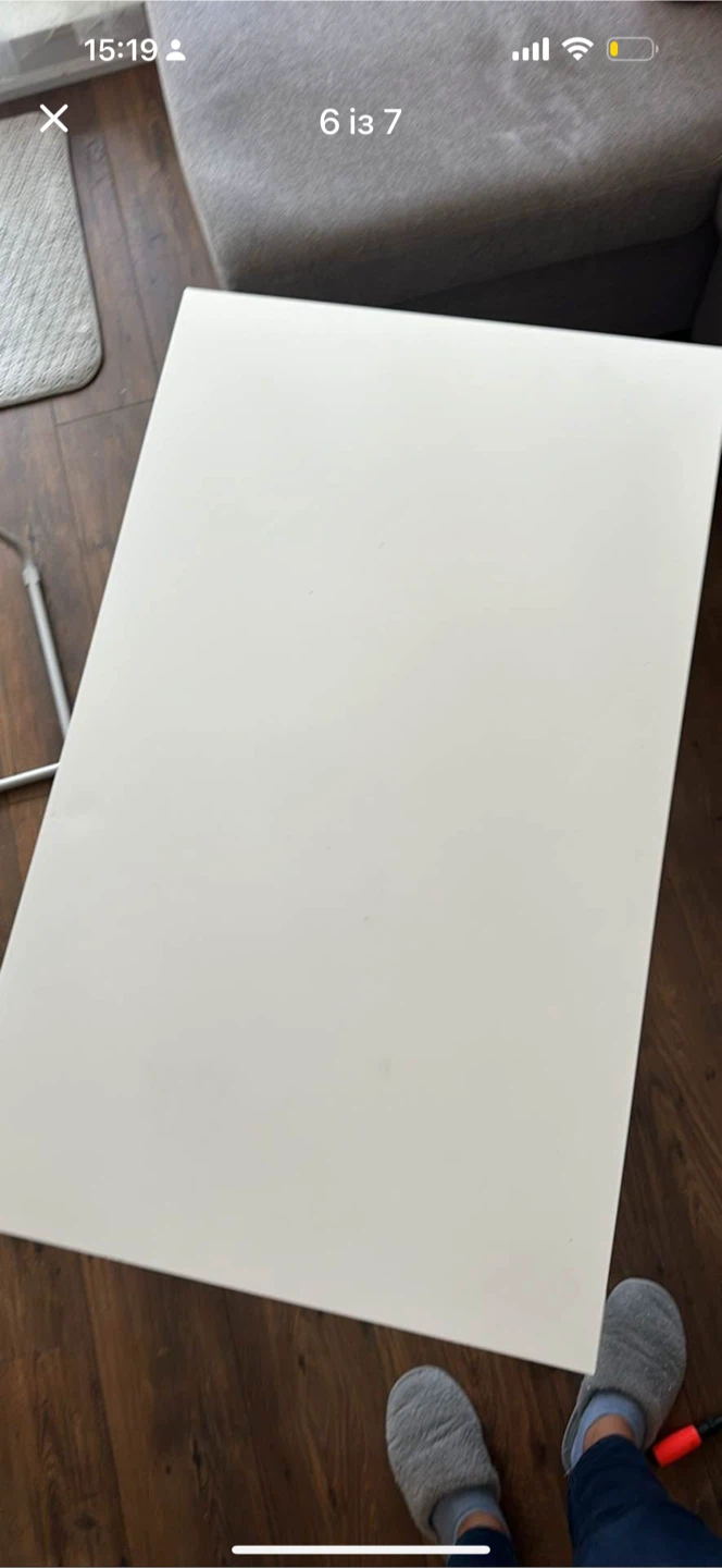 IKEA PÅHL White Desk 96x58cm - photo 5