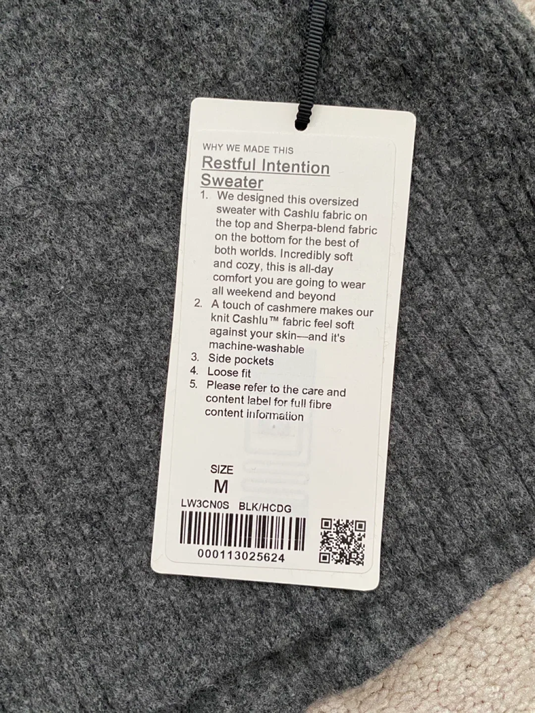 Lululemon Restful Intention Sweater - Size M image indicator(2)
