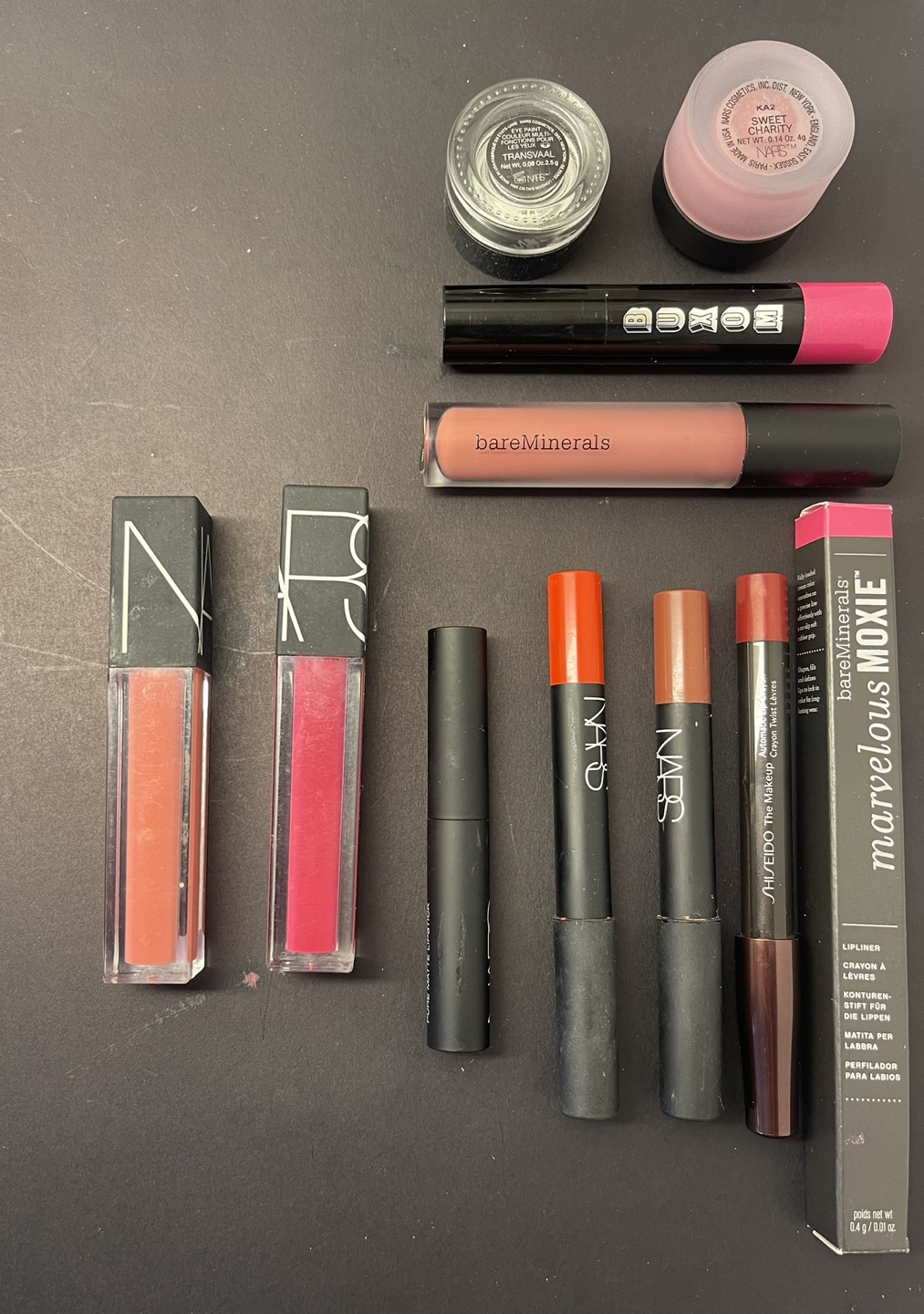 Mixed Lot: NARS, bareMinerals, Buxom Lip Products