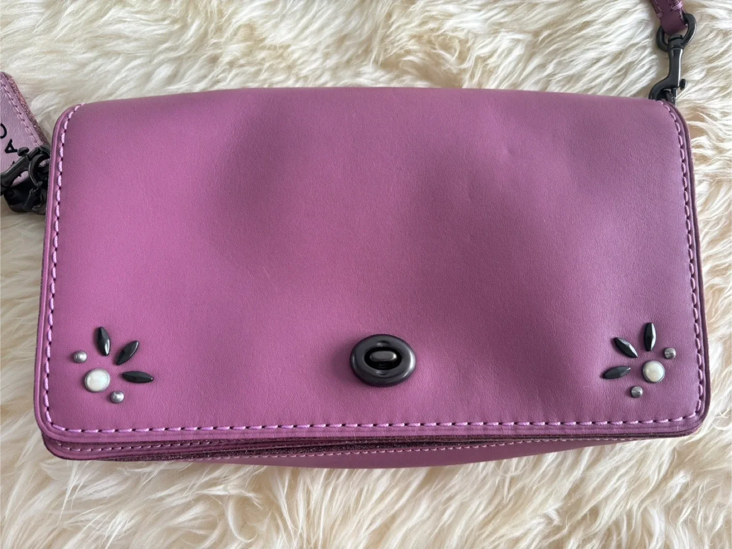 Coach Leather Crossbody Bag image indicator(3)