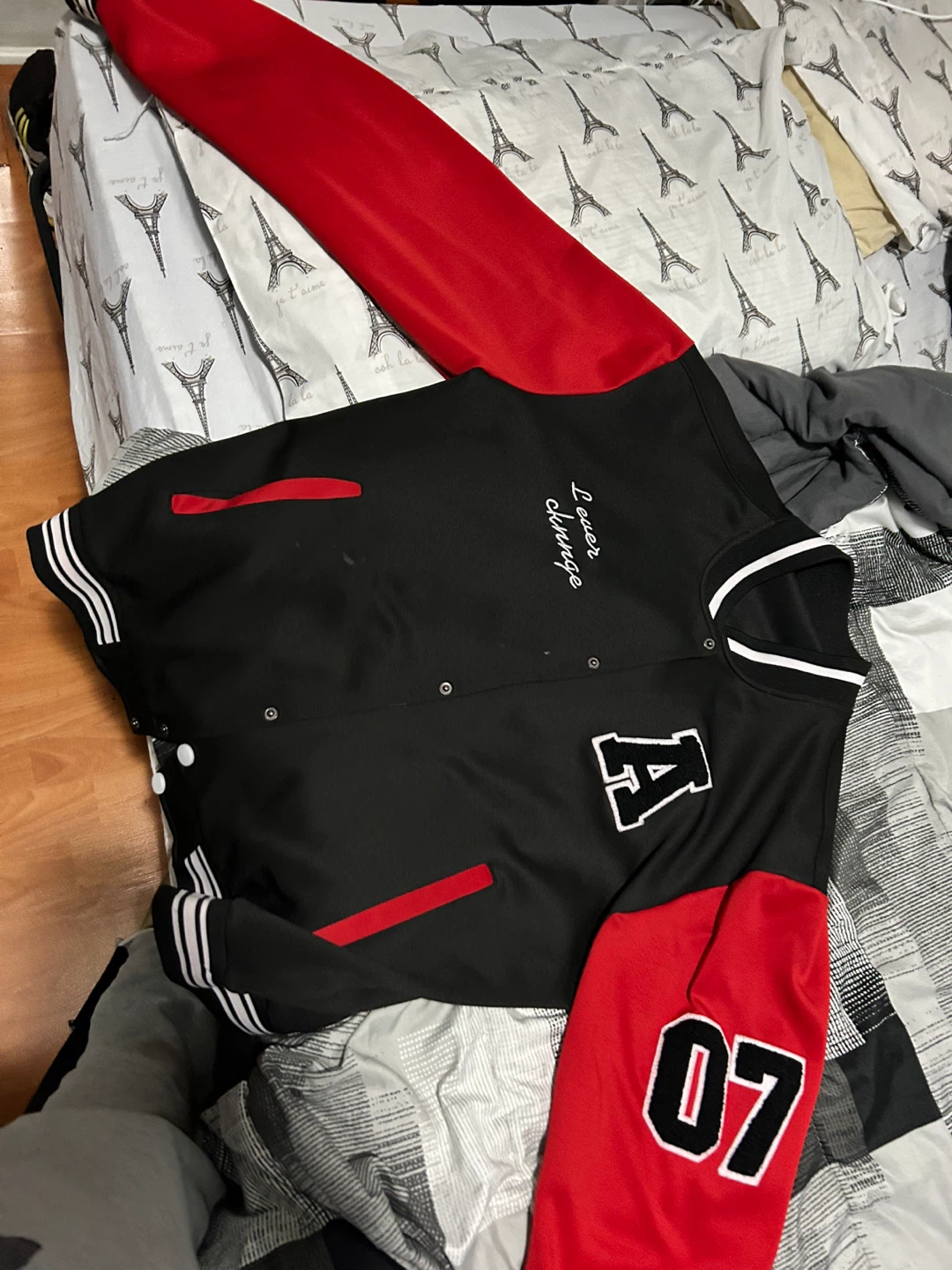Lever Change Varsity Jacket