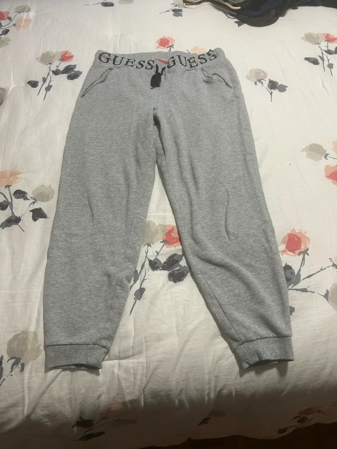 Guess Grey Joggers Women’s - Size L thumbnail