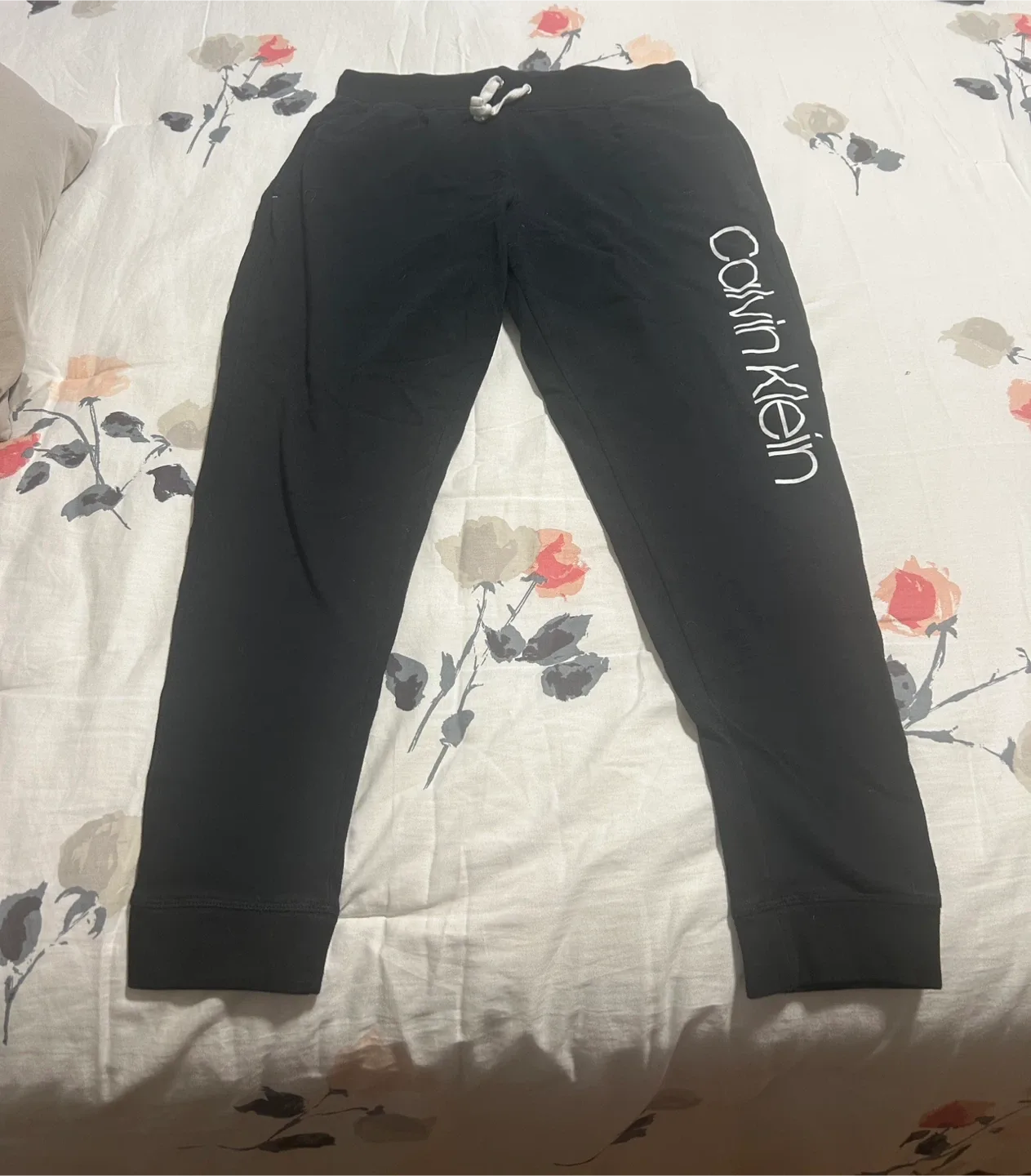 Calvin Klein Black Joggers Women’s - Size M thumbnail