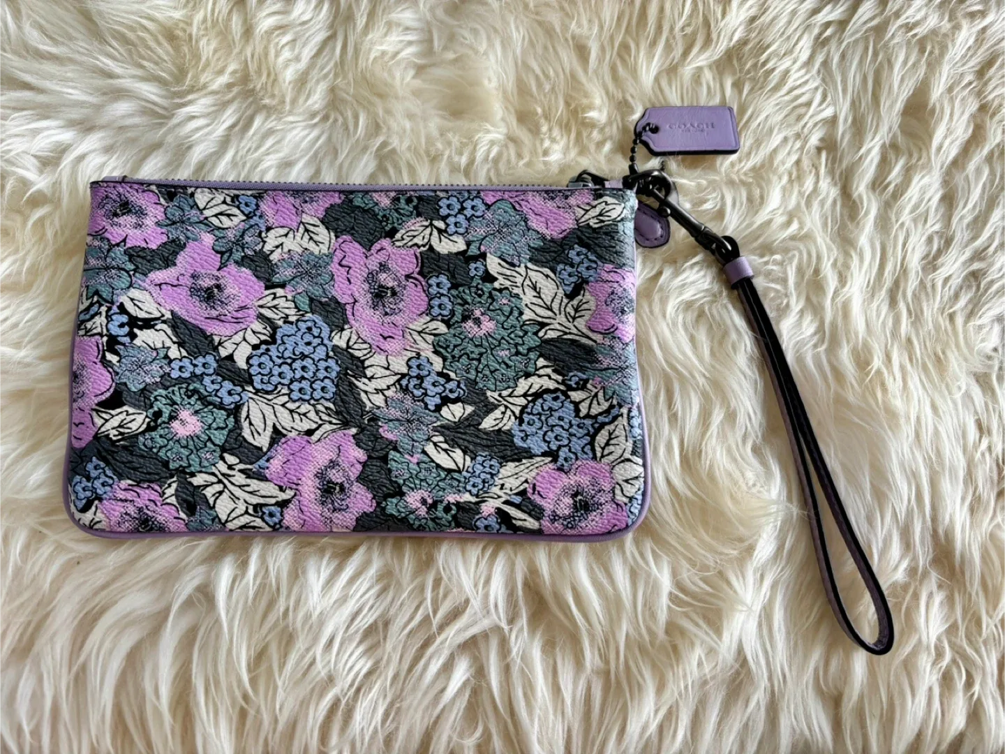 Coach Floral Print Wristlet image indicator(4)