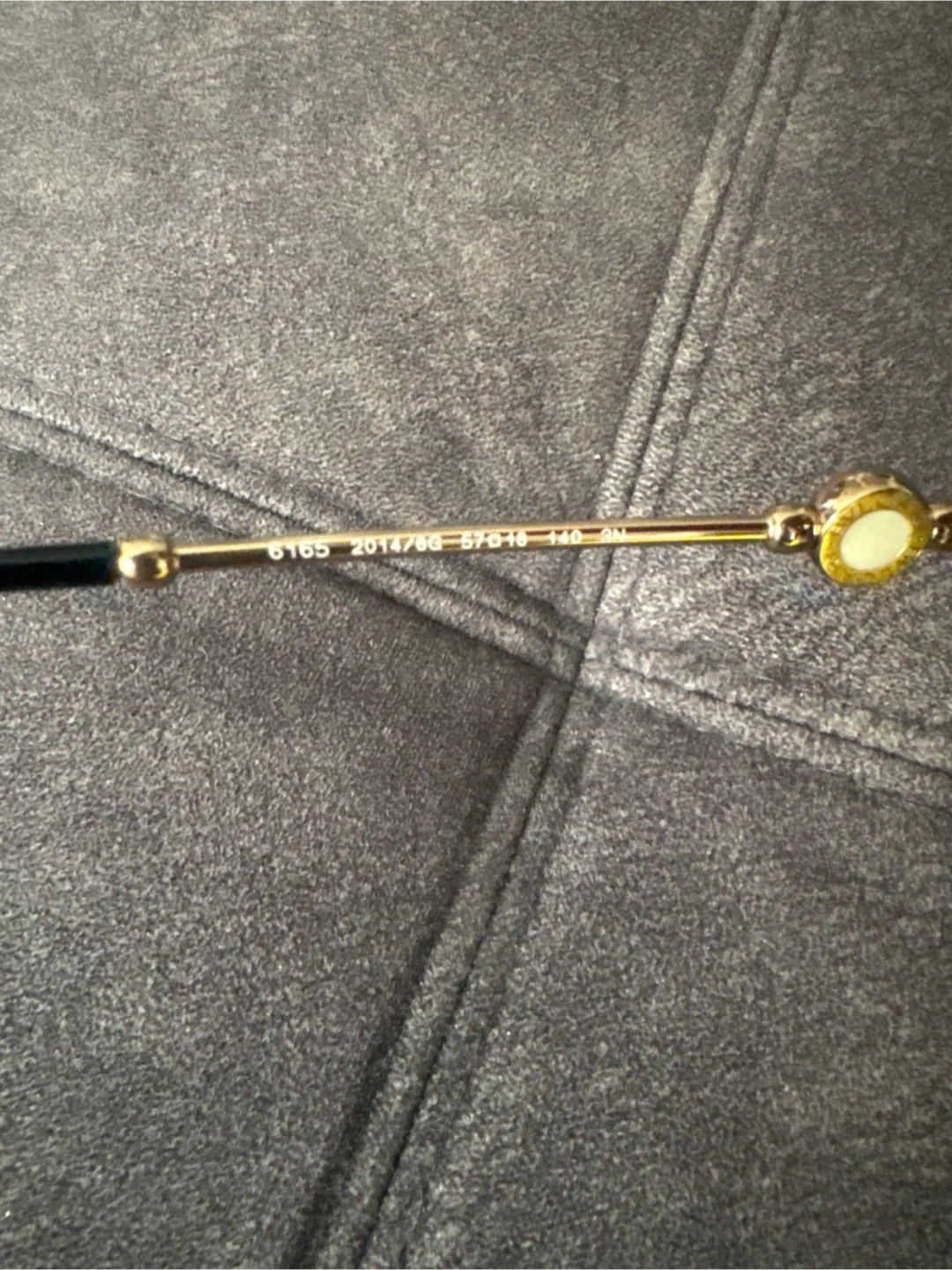 Bulgari Sunglasses Gold Frame image indicator(4)