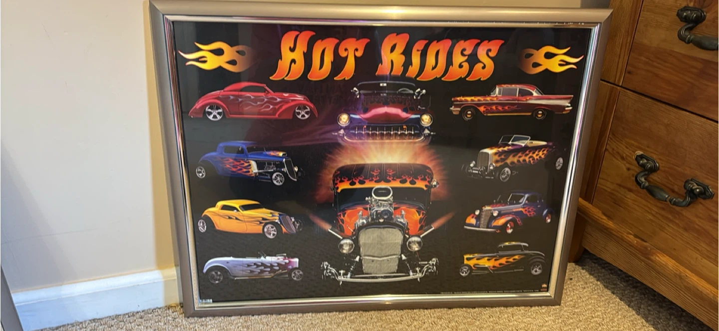 Framed Wild Ride & Hot Rides Posters - photo 3