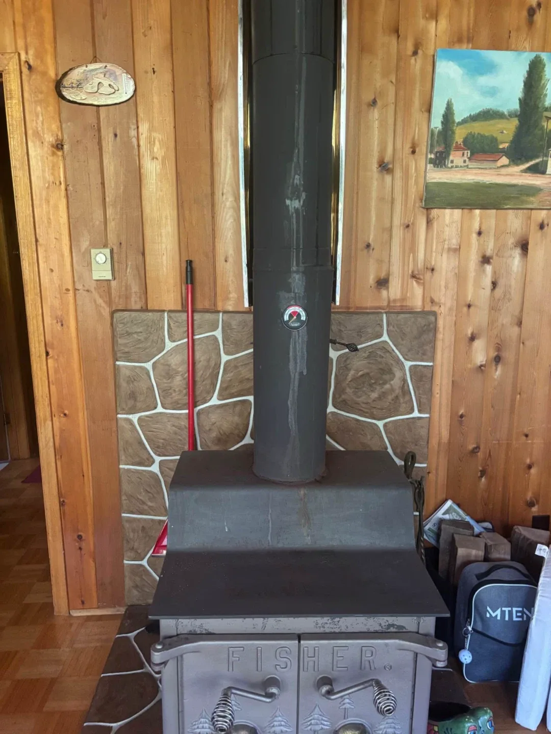 Fisher Grandpa bear Woodstove image indicator(3)