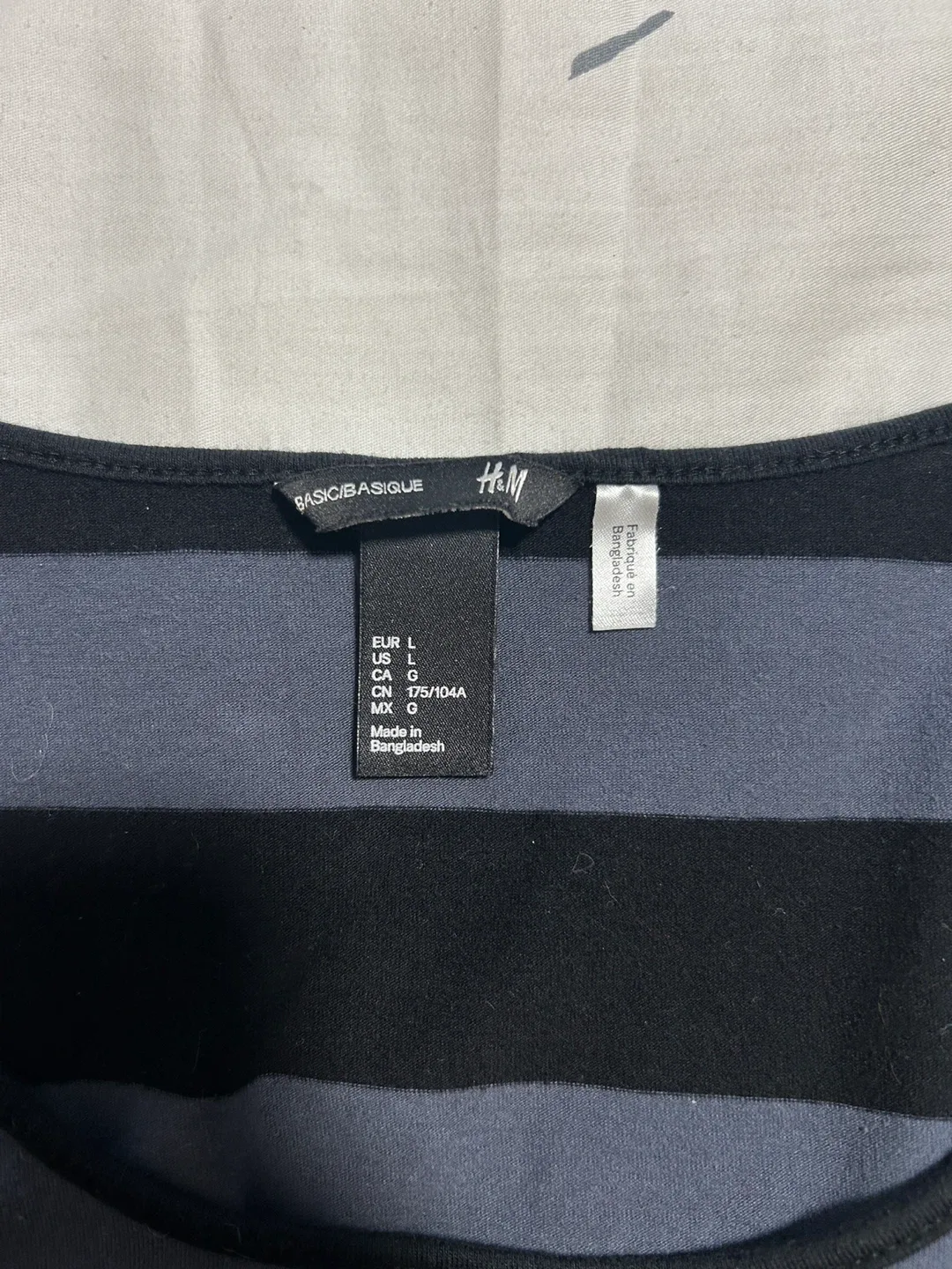 H&M Striped Tunic/Dress - Size L image indicator(2)