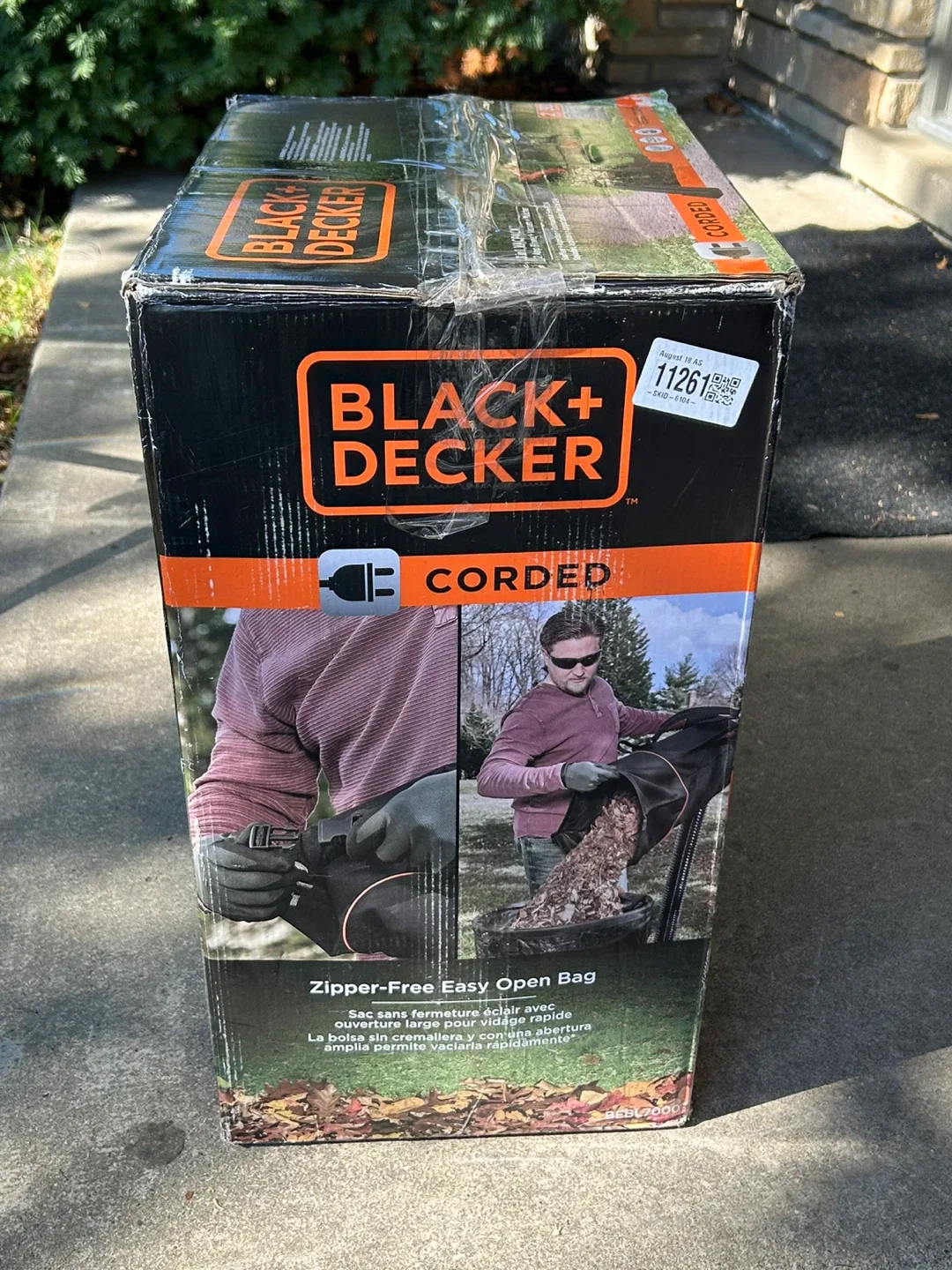 Black+Decker 3-in-1 VACPACK 12 Amp Blower/Vacuum/Mulcher image indicator(2)