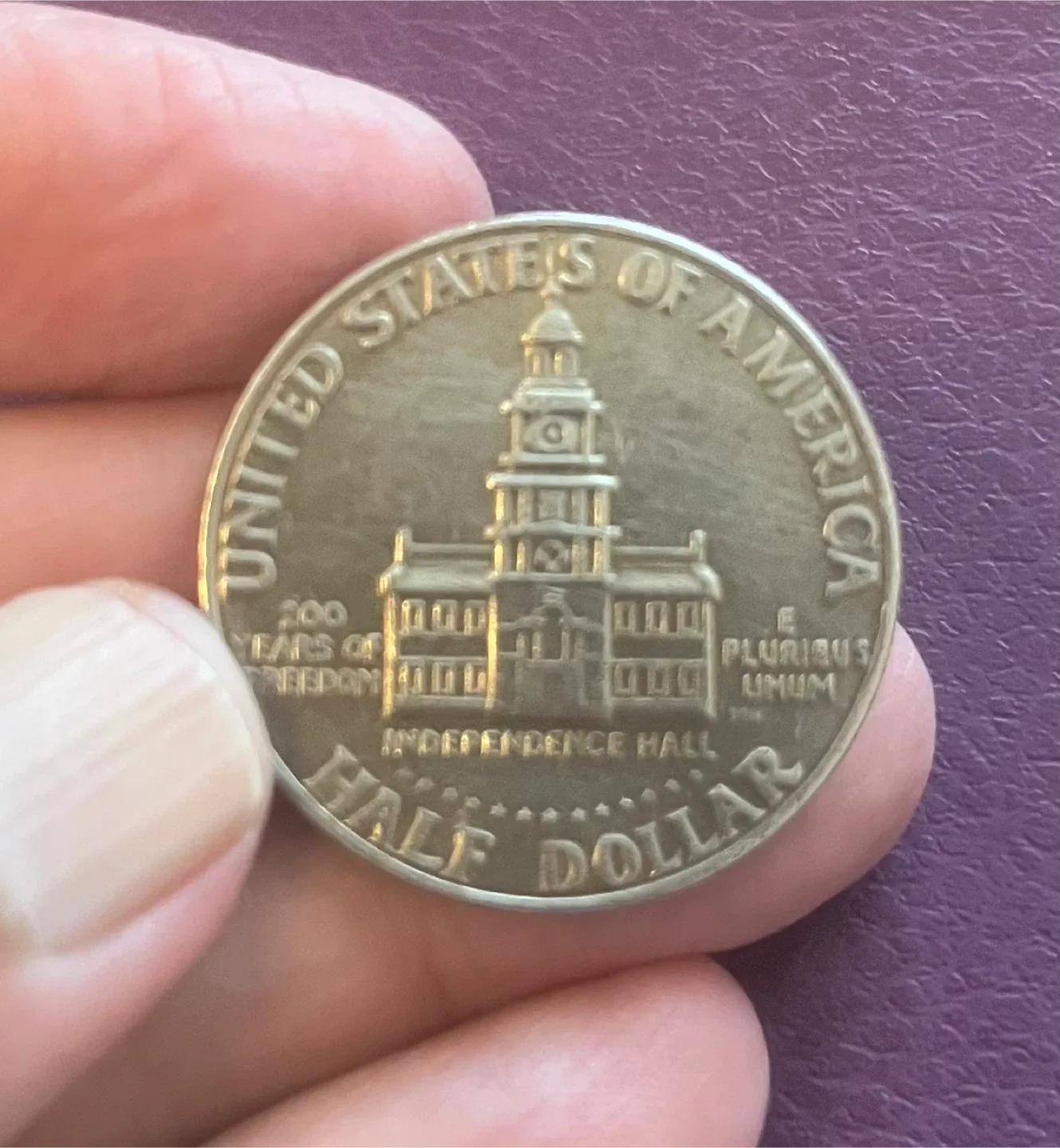 1776-1976 Bicentennial Kennedy Half Dollar thumbnail