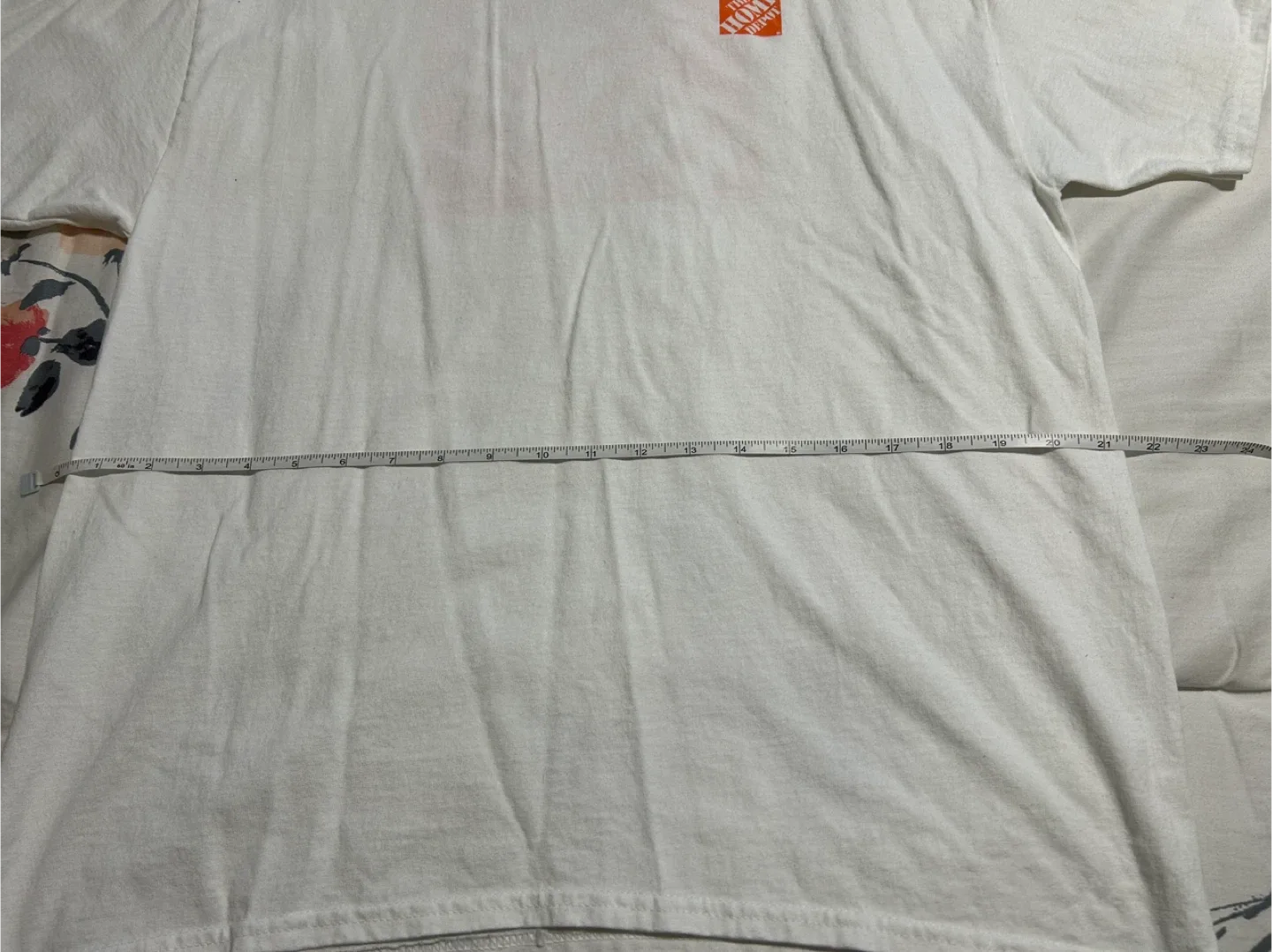 Hanes x Home Depot White T-shirt - Size L image indicator(4)