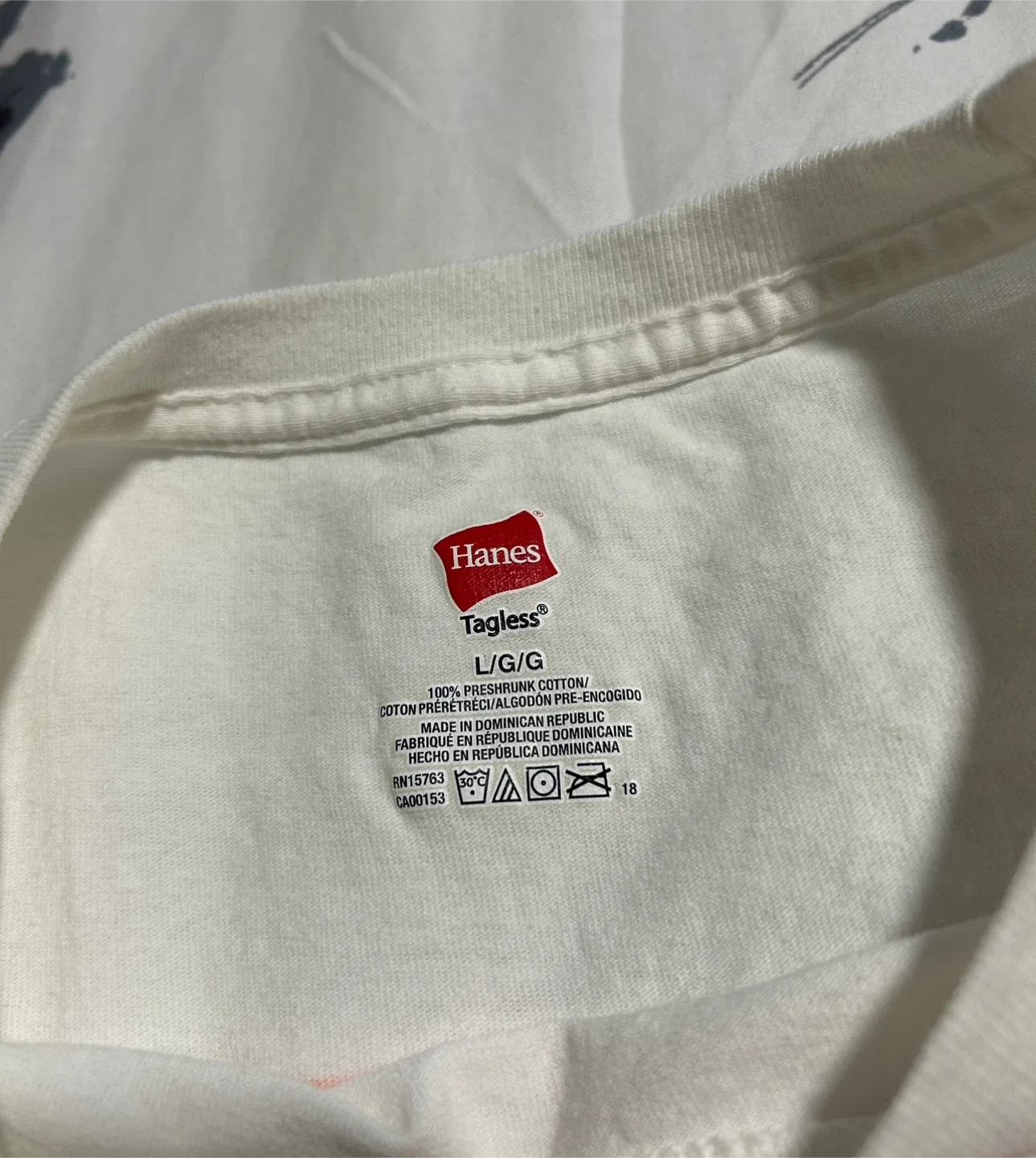 Hanes x Home Depot White T-shirt - Size L image indicator(3)